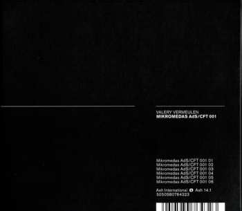 CD Valery Vermeulen: Mikromedas AdS​/​CFT 001 LTD