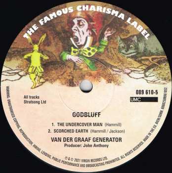 LP Van Der Graaf Generator: Godbluff