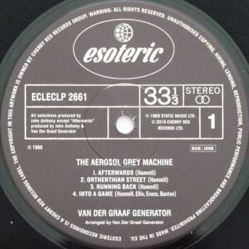 LP/2CD/SP/Set di cofanetti Van Der Graaf Generator: The Aerosol Grey Machine DLX | LTD