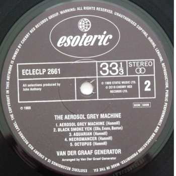 LP/2CD/SP/Set di cofanetti Van Der Graaf Generator: The Aerosol Grey Machine DLX | LTD