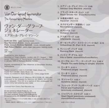 CD Van Der Graaf Generator: The Aerosol Grey Machine LTD