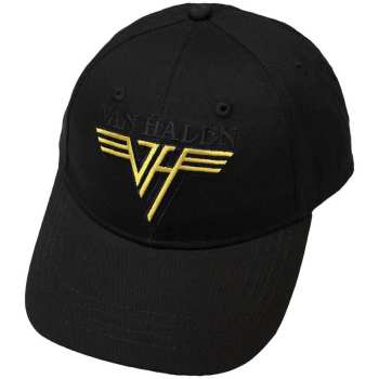 Merce Van Halen: Van Halen Unisex Baseball Cap: Text & Yellow Logo