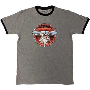 Merch Van Halen: Ringer Maglietta Circle Logo Van Halen