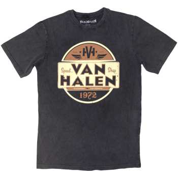 Merch Van Halen: Stone Wash Maglietta Speed Shop