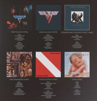 6LP/Set di cofanetti Van Halen: The Collection 1978 - 1984