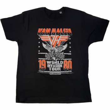 Merch Van Halen: Maglietta Invasion Tour '80 