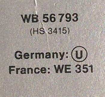 LP Van Halen: Women And Children First LTD