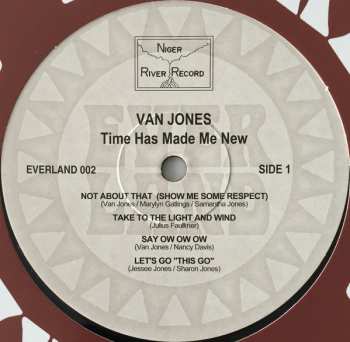 LP Van Jones: Time Has Made Me New