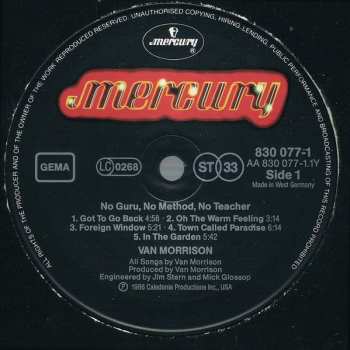 LP Van Morrison: No Guru, No Method, No Teacher