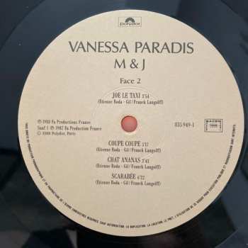 LP Vanessa Paradis: M & J