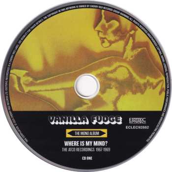 9CD/Set di cofanetti Vanilla Fudge: Where Is My Mind? (The Atco Recordings 1967-1969)