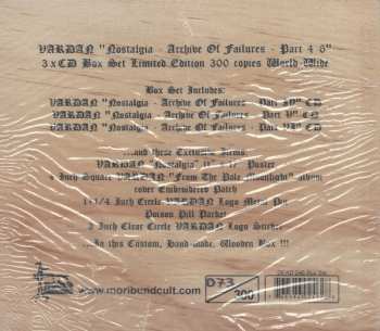 3CD/Set di cofanetti Vardan: Nostalgia - Archive Of Failures - Part 4-6 LTD | NUM