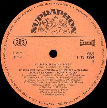 LP Various: 12 Pro Mladý Svět