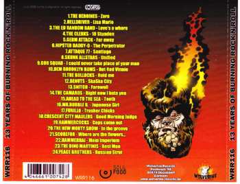 CD Various: 13 Years Of Burning Rock'n'Roll