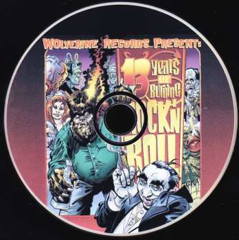 CD Various: 13 Years Of Burning Rock'n'Roll