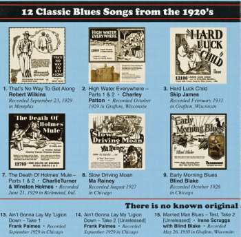 CD Various: 18 Classic Blues Songs From The 1920's: Vol. 7