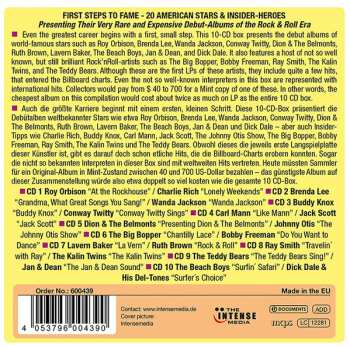 10CD/Set di cofanetti Various: 20 Original Debut Albums By 20 Rock & Roll Stars