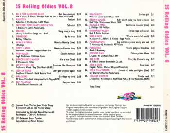 CD Various: 25 Rolling Oldies Vol. 8