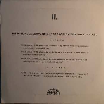 SP Various: 50 Let Čs. Rozhlasu 1923-1973 (II.)
