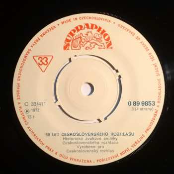 SP Various: 50 Let Čs. Rozhlasu 1923-1973 (II.)