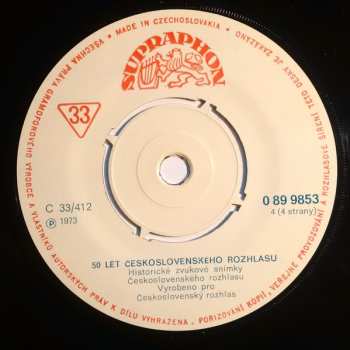 SP Various: 50 Let Čs. Rozhlasu 1923-1973 (II.)