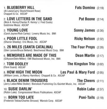 CD Various: 50's Hits (Great Records Of The Decade) Volume 1