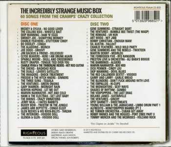 2CD Various: 60 Songs From The Cramps’ Crazy Collection: The Incredibly Strange Music Box
