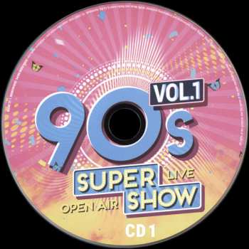 2CD Various: 90s Super Show Vol. 1 (Die Compilation Zur Erfolgreichen 90er Show)