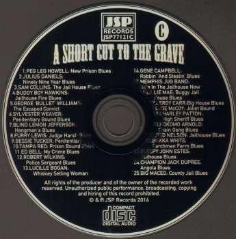 4CD/Set di cofanetti Various: A Short Cut To The Grave (Gin, Justice, Jail & Judgement 1924-1942)
