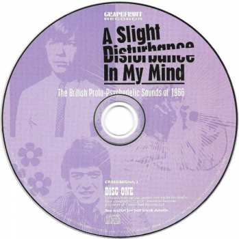 3CD/Set di cofanetti Various: A Slight Disturbance In My Mind: The British Proto-Psychedelic Sounds of 1966