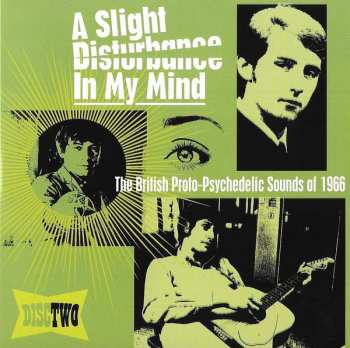 3CD/Set di cofanetti Various: A Slight Disturbance In My Mind: The British Proto-Psychedelic Sounds of 1966