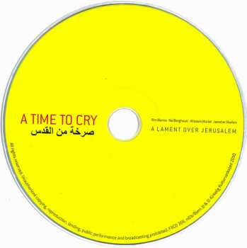 CD Various: صرخة من القدس   A Time To Cry - A Lament Over Jerusalem
