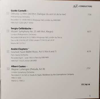 4CD/Set di cofanetti Various: A-Z Of Conductors By David Patmore
