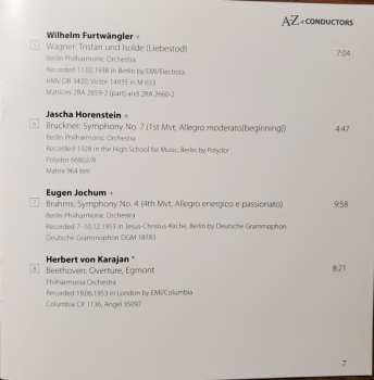 4CD/Set di cofanetti Various: A-Z Of Conductors By David Patmore
