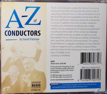 4CD/Set di cofanetti Various: A-Z Of Conductors By David Patmore
