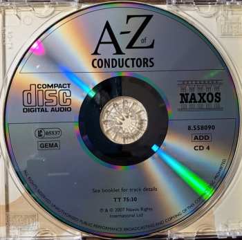 4CD/Set di cofanetti Various: A-Z Of Conductors By David Patmore