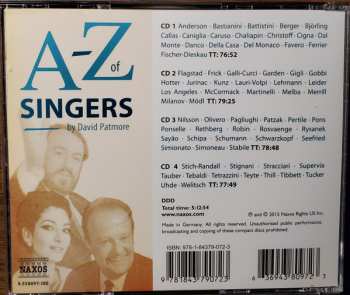 4CD/Set di cofanetti Various: A-Z of Singers by David Patmore