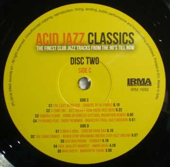 2LP Various: Acid Jazz Classics (The Finest Club Jazz Tracks From The 90's Till Now)