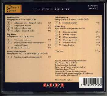 5CD/Set di cofanetti Various: Äldre Svenska Stråkkvartetter = Memorable Swedish String Quartets