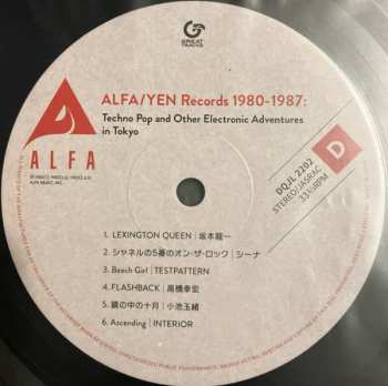 2LP Various: Alfa/Yen Records 1980 - 1987: Techno Pop And Other Electronic Adventures In Tokyo