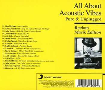 CD Various: All About Acoustic Vibes (Pure & Unplugged)