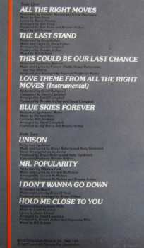 LP Various: All The Right Moves (Original Soundtrack From The Motion Picture)