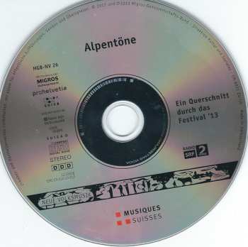 CD Various: Alpentöne - Ein Querschnitt Durch Das Festival '13