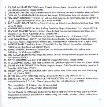 4CD Various: America's Greatest Hits Volume 5 1954