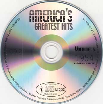 4CD Various: America's Greatest Hits Volume 5 1954