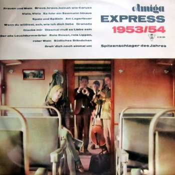 Album Various: Amiga-Express 1953/54 - Spitzenschlager Des Jahres