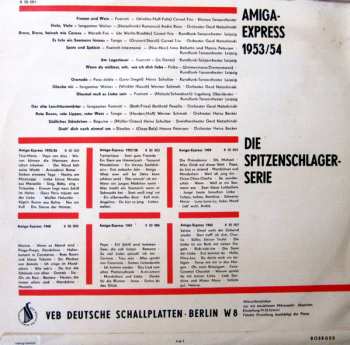 LP Various: Amiga-Express 1953/54 - Spitzenschlager Des Jahres
