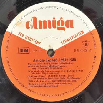 LP Various: Amiga-Express 1957/58