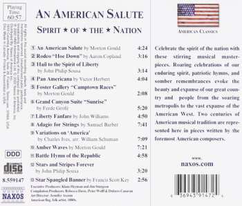 CD Various: An American Salute (Spirit Of The Nation)