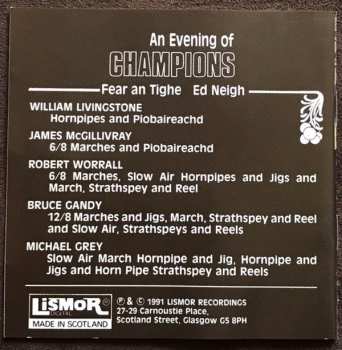 CD Various: An Evening of Champions